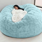 Big Sofas Fluffy Giant Fur Bean Bag Bed