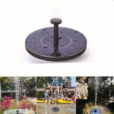 Dropshipping MINI Solar Powered Floating Bird Bath Water Panel Fountain Pump Garden Pond Pool