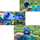 Reusable 700mL Sports Travel Portable Collapsible Folding Drink Water Bottle