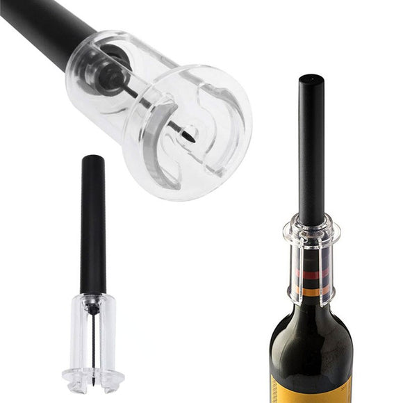 Kitchen Accessories Air Pressure Wine Opener Stainless Steel Pin Type Bottle Pumps Corkscrew Cork Out Tool Kitchen Gadgets Goods