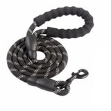 Large Dog Reflective Rope Durable Large Dog Leash Walking Big Dog Collar Strengthen Traction Harness Round Nylon Medium Dog Lead