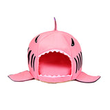 Soft Pet Cushion Dog House Shark