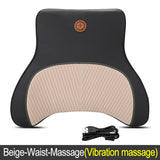 Car Massaging Neck and Back Support