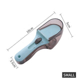 WORTHBUY Creative Adjustable Measuring Spoons With Scale Plastic Measuring Scoops For Baking Accessories Kitchen Measuring Tools