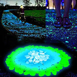 Glow In The Dark Luminous Garden Pebbles [10 pcs]