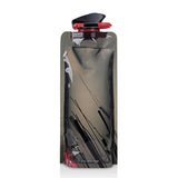 Reusable 700mL Sports Travel Portable Collapsible Folding Drink Water Bottle