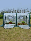 Mini Foldable Greenhouse Mini Pop Up Grow House Garden Indoor Outdoor Backyard Protector Portable Gardening Plant Shelter