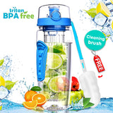 32 oz fruit infuser water bottle