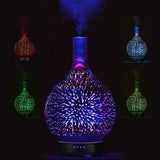 7 Color Light 3D Glass Humidifier