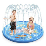 Outdoor Pet and Kid Fountain Sprinkler Mat