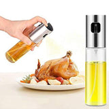 Kitchen Stainless Steel Olive Oil Sprayer Bottle Pump Oil Pot Leak-proof Grill BBQ Sprayer Oil Dispenser BBQ Cookware Tools