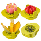 Multi option fruit slicer