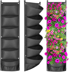 NEW DESIGN Vertical Hanging Garden Planter Flower Pots