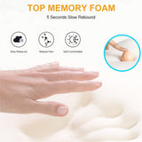 Memory foam car neck pillow