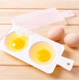 1pc Useful Two Eggs Microwave Omelet Cooker Pan