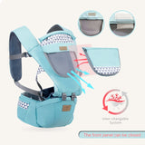 Baby side saddle or hand free carrier