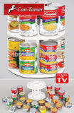 Tier Can Tamer Food Beverage Can Carouse Fridge Space Saver Organizer