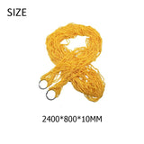 Nylon Hammock Garden Yard Hanging Mesh Net Sleeping Bed for Outdoors Siesta Rest Single Person Furniture Supplies