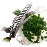 Multi-functional stainless steel scissors