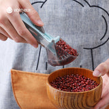 WORTHBUY Creative Adjustable Measuring Spoons With Scale Plastic Measuring Scoops For Baking Accessories Kitchen Measuring Tools