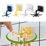 Kitchen Hook Organizer Rack 360 Degrees Rotatable