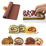 Non-stick silicone baking mat