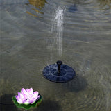 Dropshipping MINI Solar Powered Floating Bird Bath Water Panel Fountain Pump Garden Pond Pool