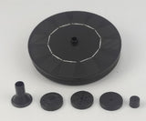 Dropshipping MINI Solar Powered Floating Bird Bath Water Panel Fountain Pump Garden Pond Pool