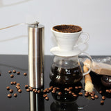 Coffee Grinder Mini Stainless Steel Hand Manual Handmade Coffee Bean Burr Grinders Mill Kitchen Tool Crocus Grinders