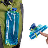 Reusable 700mL Sports Travel Portable Collapsible Folding Drink Water Bottle