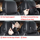 Memory foam car neck pillow