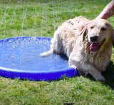 Outdoor Pet and Kid Fountain Sprinkler Mat