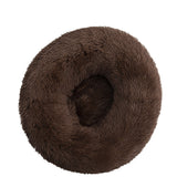 Round Long Plush Dog Beds for Large Dogs Winter Pet Products Cushion Super Soft Fluffy Comfortable Cat Mat Supplies Accessories