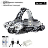 Gearzii "Monster"LED Headlamp 15000 Lumens 5 CREE LED XML