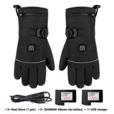 Waterproof + Heated Motorcycle Gloves