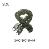 Nylon Hammock Garden Yard Hanging Mesh Net Sleeping Bed for Outdoors Siesta Rest Single Person Furniture Supplies