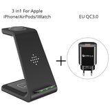 Qi 3 in 1 Wireless Charging Station