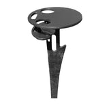 Portable Beer Wine Table with Foldable Round Desktop