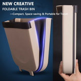 Wall Mounted Folding Waste Bin