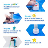 Outdoor Pet and Kid Fountain Sprinkler Mat