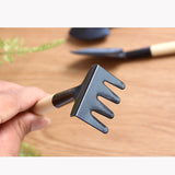 Mini Portable Gardening Tool Metal Head Shovel Rake Spade Plant Garden Soil Raising Flowers Wooden Handle Tool Set
