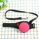 Handsfree Wrist Retractable Dog Leash Pet Traction Rope Adjustable 3M Terrier Leash Belt Wrist Strap Running Jogging Dog Product