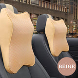 Memory foam car neck pillow