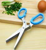 Stainless steel kitchen scissors