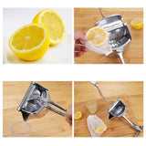 Manual Juicer Pomegranate Juice Squeezer Pressure Lemon Sugar Cane Juice Kitchen Aluminum Alloy Fruit Tool Orange Hand-Pressure