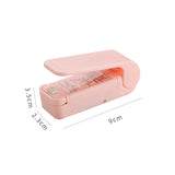 New Mini Sealer Machine Bag Clips Portable Heat Sealing Seal Plastic Snack Packing Sealer Food Preservation Home Kitchen Storage