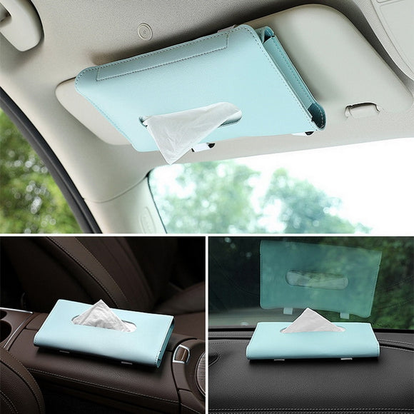 Car tissue box holder