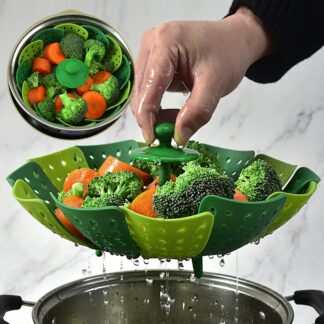 Food Cooking Steamer - Multifunctional Vegetable And Fruit Basket/